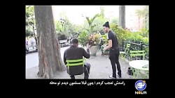 عکس العمل آمریکایی ها هنگام نم...