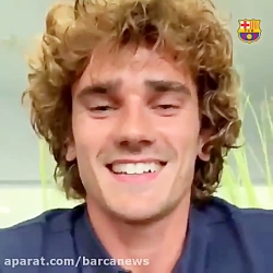 پیام ویدیویی گریزمان پس از سفر...