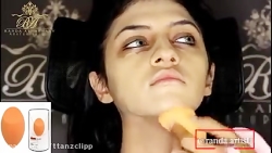 آرایش عروس میکاپ عروس قیافش کل...