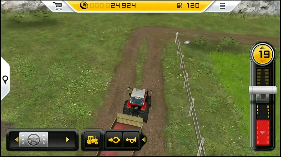 Tractor  Combine Harvester: Farming Simulator 3D - Android Gameplay