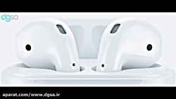هدفون بی سیم اپل مدل AirPods