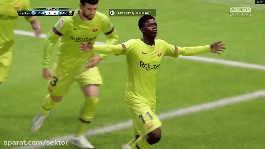 FIFA 19-Barcelona Vs PSG