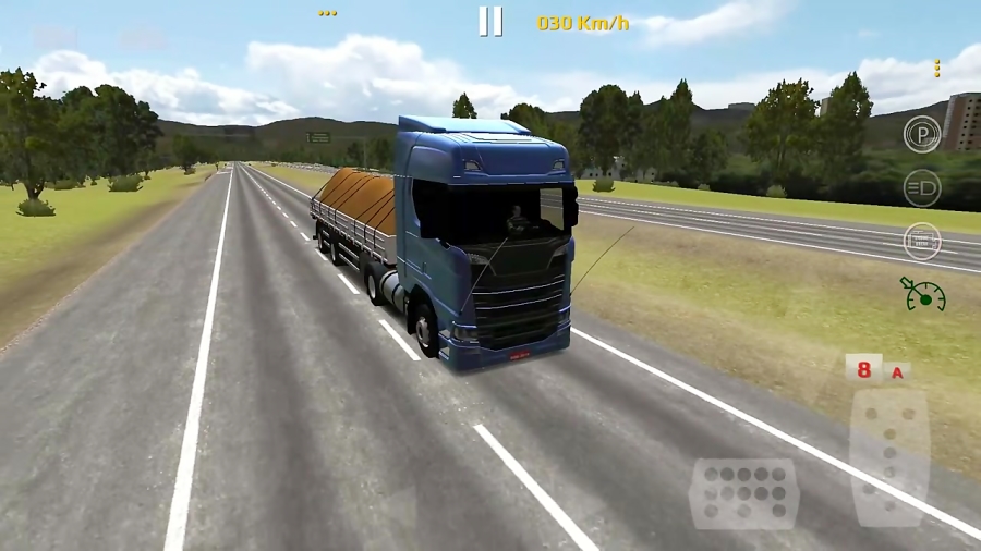 World Truck Driving Simulator - Blue Euro Truck - Android Gameplay FHD