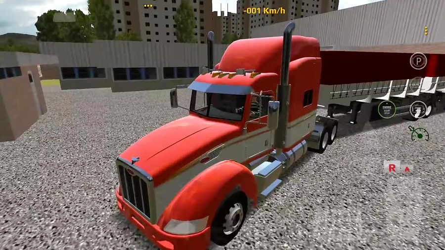 World Truck Driving Simulator: American Truck Update - Double Trailer -