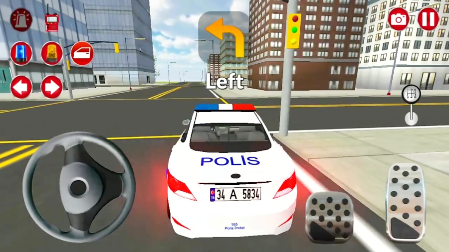 City Police Car Driving Simulator 3D - Police Patrolling - Android Gameplay FHD