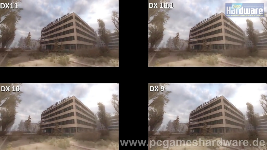 Stalker: Call of Pripyat Benchmark DirectX 11 vs. 10. 1 vs 9