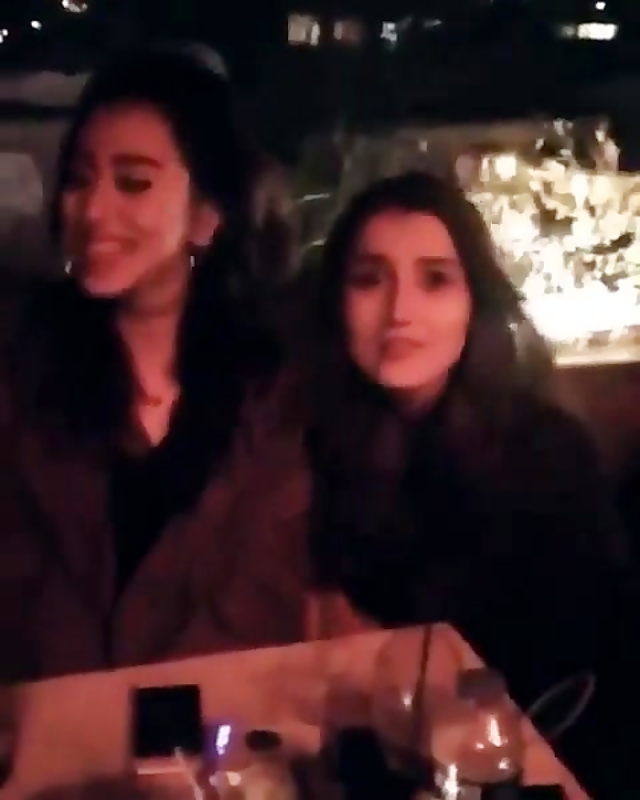 پشت صحنه سریال تلخ و شیرین❤❤