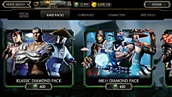 MK Mobile. Klassic Diamond Pack Huge Opening. I Spent 14000 Souls!!!