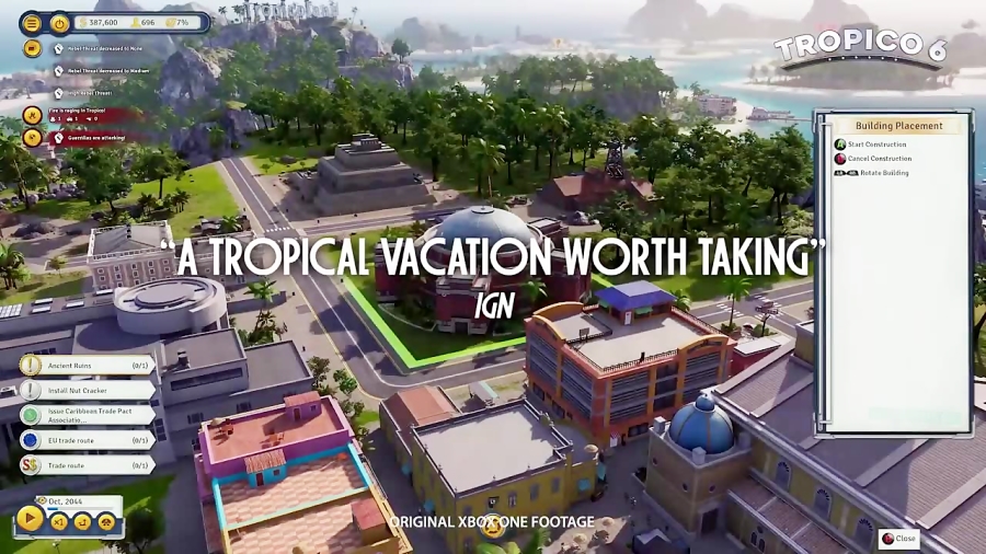 تریلر نسخه کنسولی Tropico 6 - زومجی
