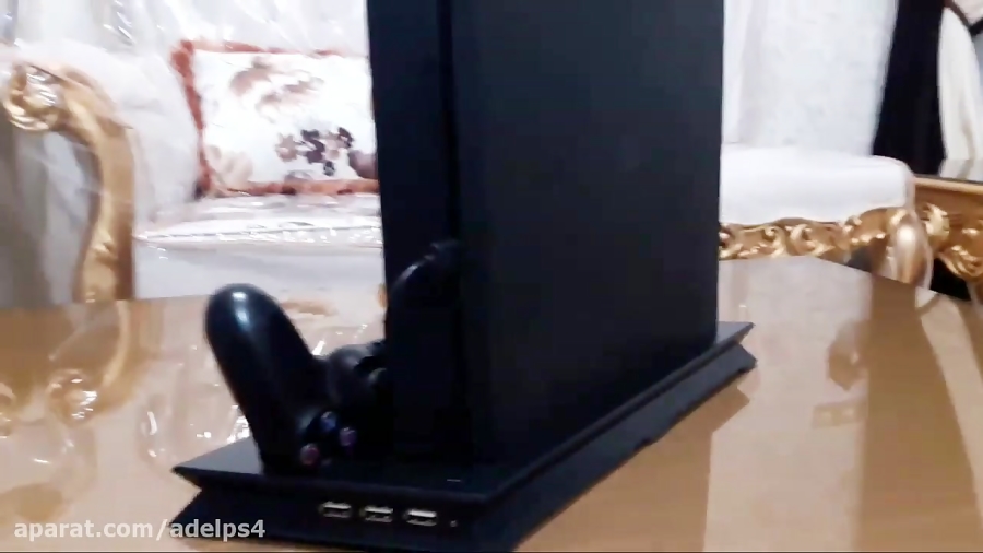 آنباکسینگ پایه خنک کننده PS4 Slim با Black C Boy