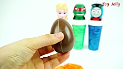 باز کردن تخم مرغ شانسی های گام...