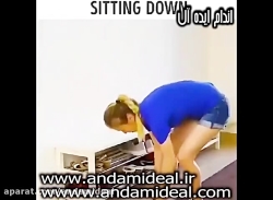 لاغری شکم و پهلو و... بدون رژِ...