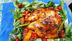 آموزش مرغ بریون پروانه ای با سس مخصوص و طعمی فراموش نشدنی