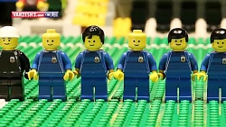 مسابقه ی فوتبال آلمان و آرژانت...