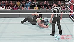 گیم پلی بازی WWE 2K19 در Xbox One X | جان سینا در مقابل رومن رینز