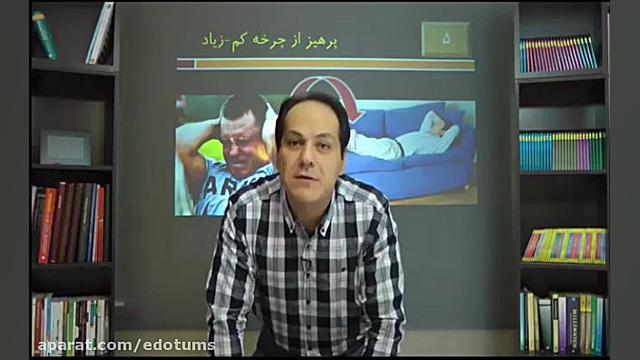 15 درمان خستگی قدم 5 پرهیز از چرخه کم-زیاد دکتر مکری تم طولی رشد فردی 2 دقیقه دكتر عليرضا سيما