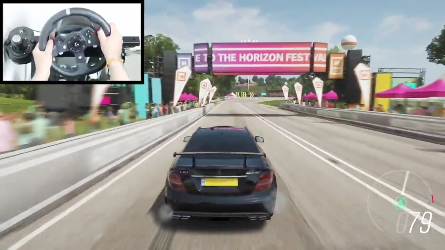 Forza Horizon 4  Mercedes-Benz C63 AMG Gameplay