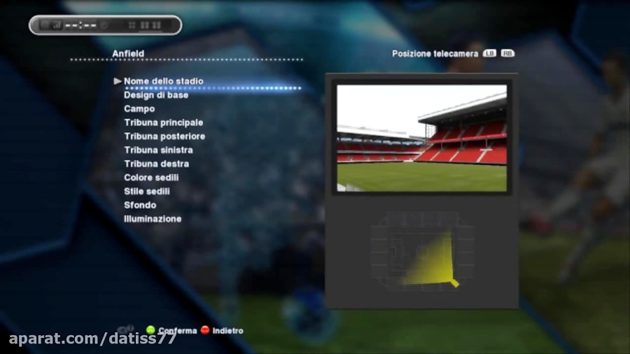 PES 2013 - How to build Anfield Liverpool F. C. Home
