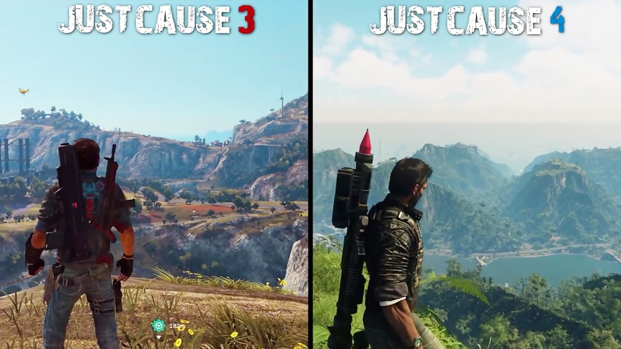 مقایسه just cause 3 و just cause 4