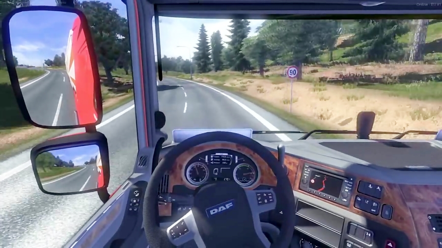 Euro Truck Simulator 2 Multiplayer #2 - Daf XF Euro 6