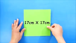 آموزش اوریگامی درخت کاج