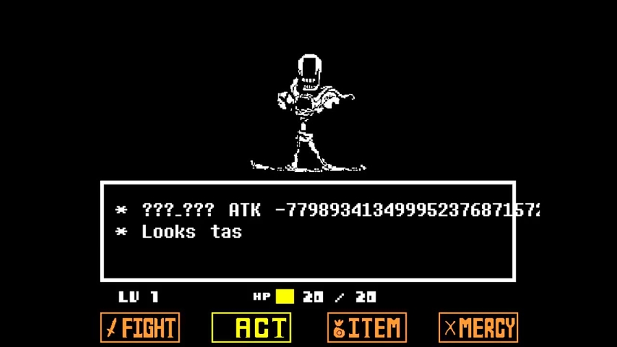 help_tale - papyrus fight