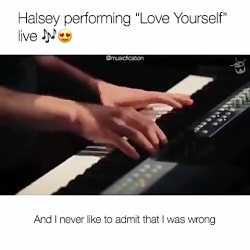 hd piano sorry halsey