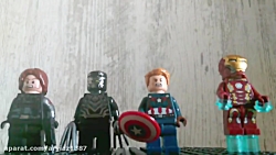 استاپ موشن بعضی از عضای اونجرز...