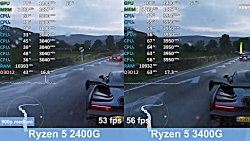 مقایسه ی بنچمارک های پردازنده جدید Ryzen 5 3400G با Ryzen 5 2400G در 9 بازی