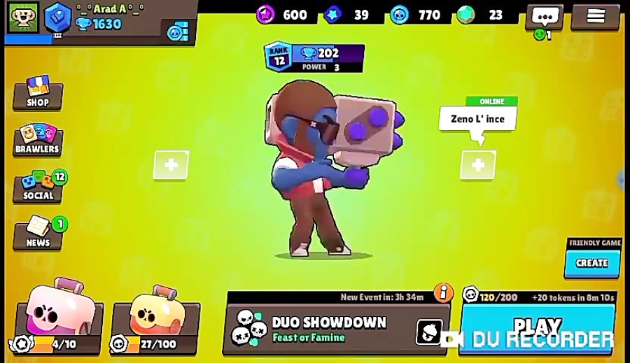 لگ ویدیو بازی brawl stars