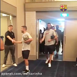 استقبال اینیستا از کاروان بارس...