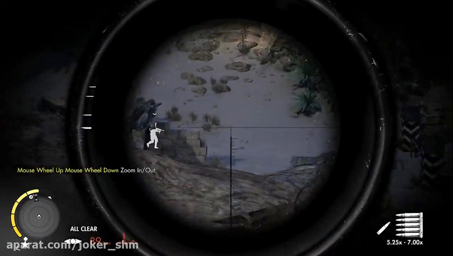 گیم پلی Sniper Elite 3