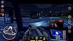 Truck Simulator 2018 Europe #18 Night Drive - Truck Game Android gameplay