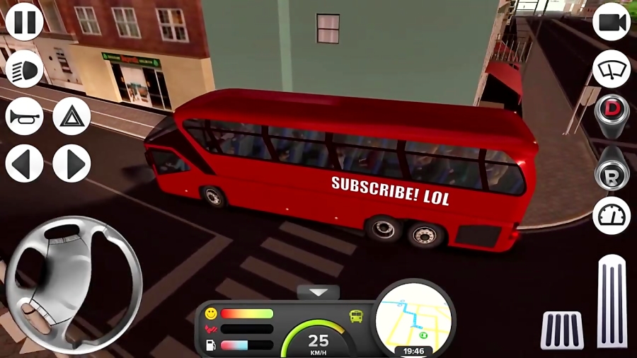 Coach Bus Simulator #32 - Bus Game Android IOS gameplay