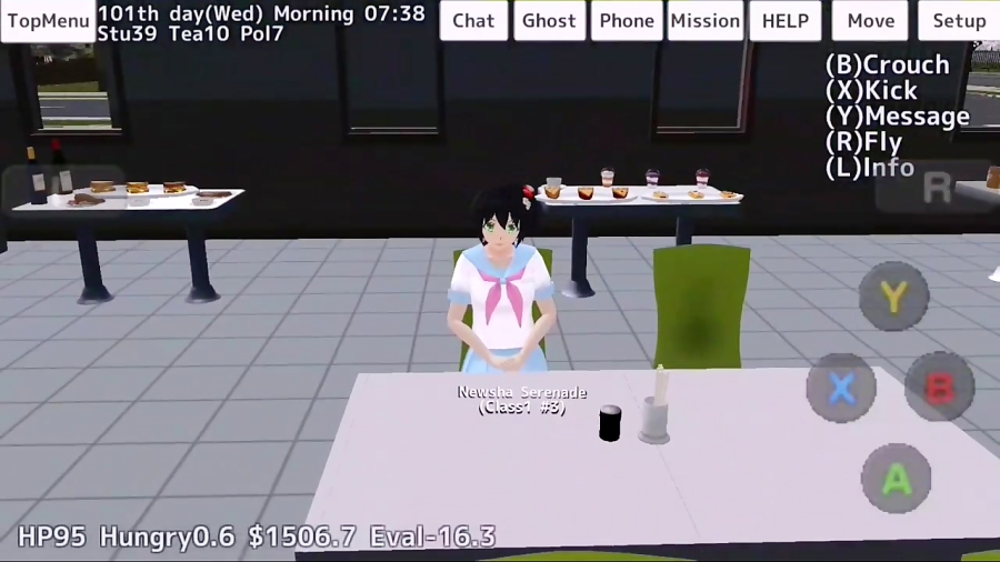 School girl Simulator How to Mix a Student With Teacher glitch