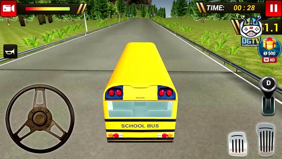 Offroad School Bus Driver 2019 - Bus Driving Simulator 3D - Android Gameplay