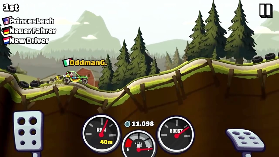 Hill Climb Racing 2 #48 TRACTOR - Android IOS gameplay