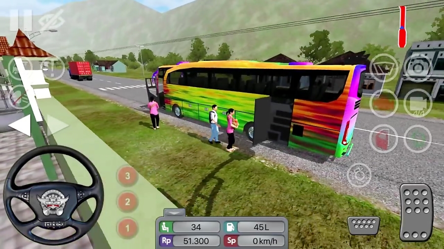 Bus Simulator Indonesia 2019 #1 BUSSID - Bus Game Android gameplay