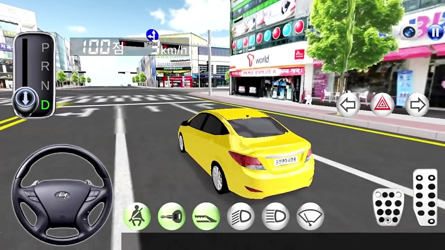 3D Driving Class TIME LAPSE 2X #1 #2 - Car Games Android gameplay