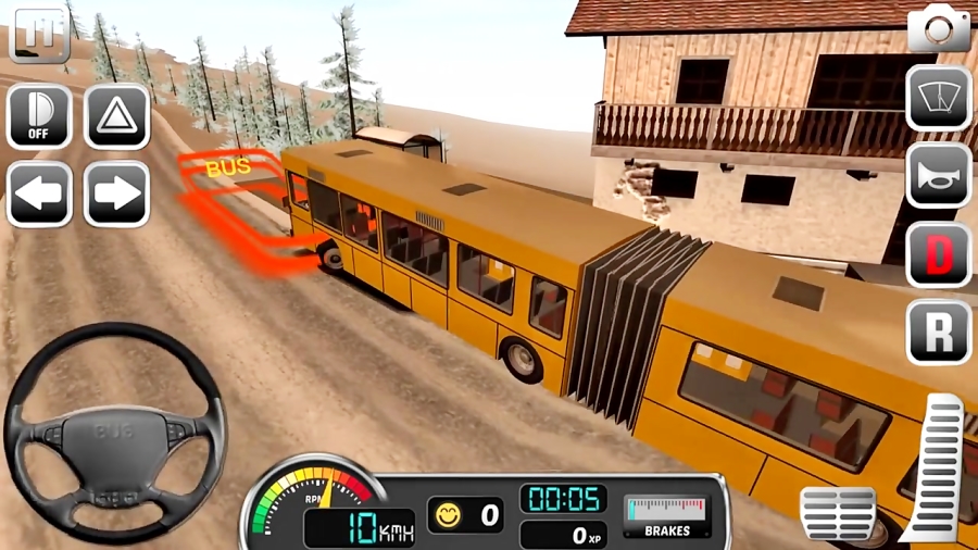 Bus Simulator 2015 #7 Alaska! - Bus Games Android gameplay