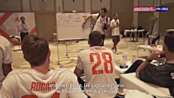 پشت صحنه مراسم رونمایی از لباس...