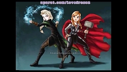 عکس خفن از السا و انا