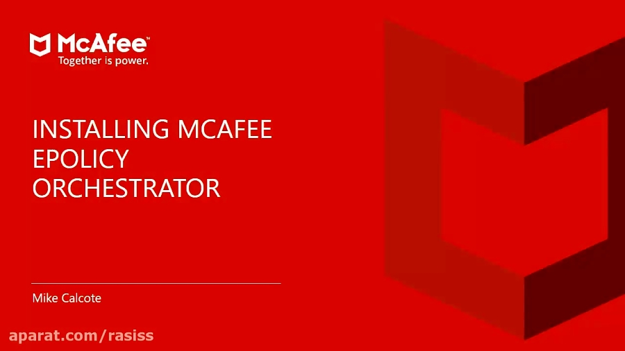 McAfee EPolicy Orchestrator (ePO) Install And Installation Tips