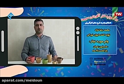 محمد رضانژاد - تولید لیوان های بیسکویتی خوراکی - 23 تیرماه 98