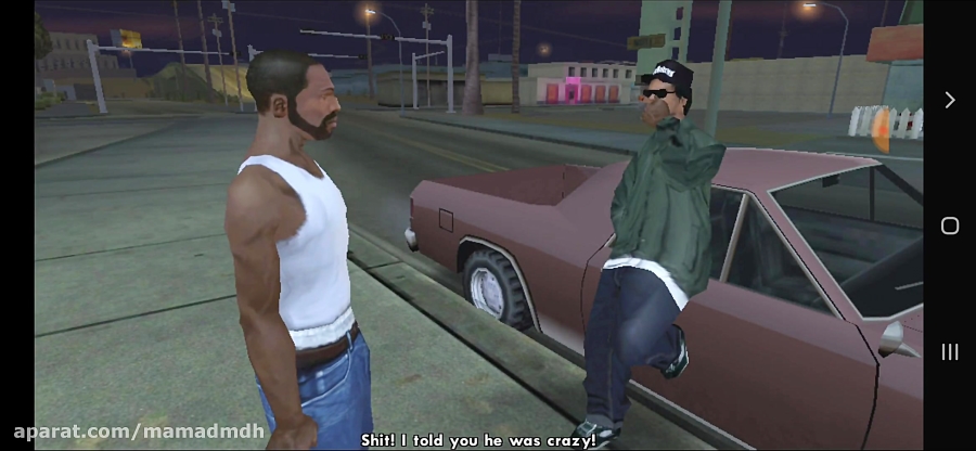 GTA san andreas اندروید فارسی