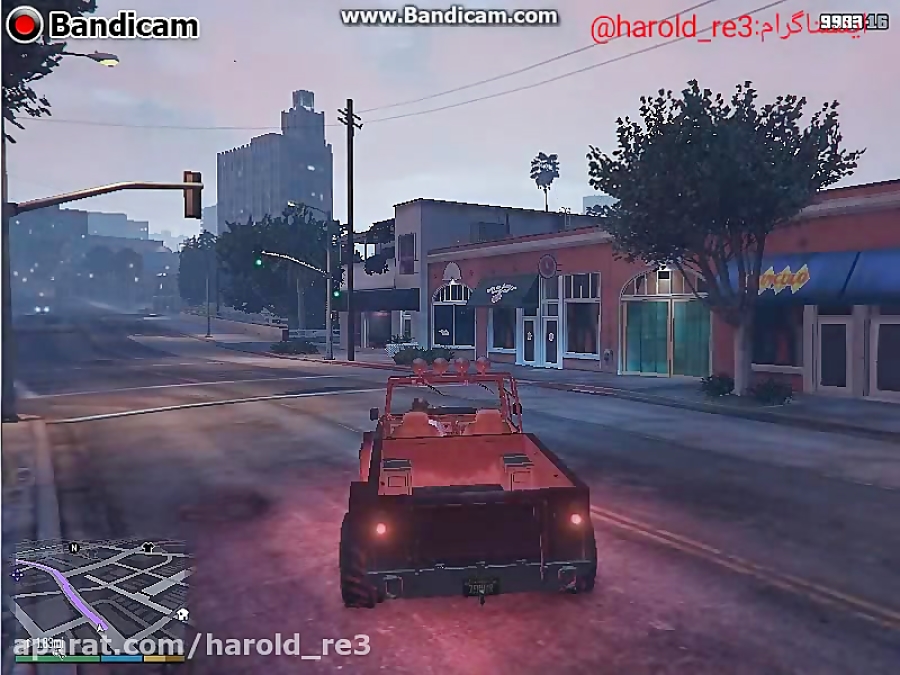 پیداشدن هیولای زیر آب در gta v