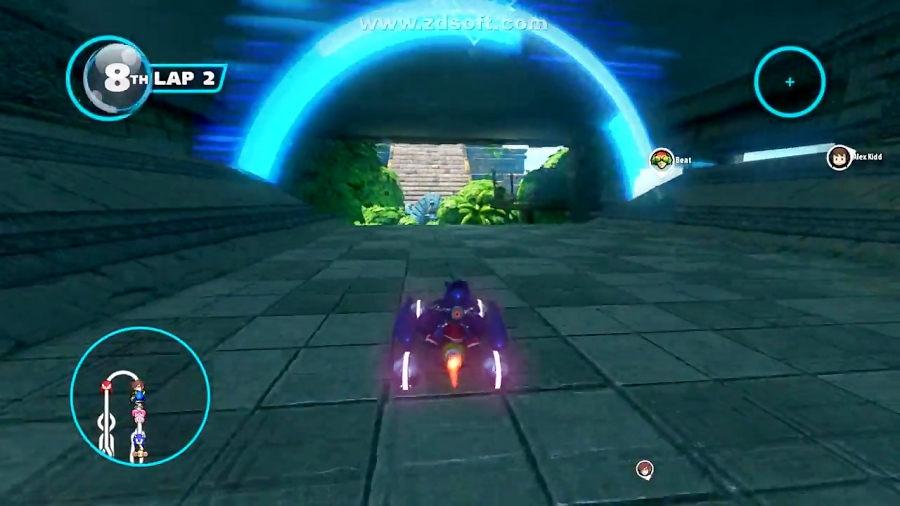 Sonic Racing Transformed_ Metal sonic gameplay