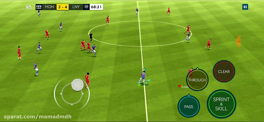 فیفا موبایل پارت ۲۱ fifa mobile