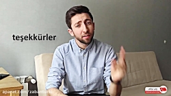 آموزش زبان ترکی استانبولی - پاسخ به تشکر