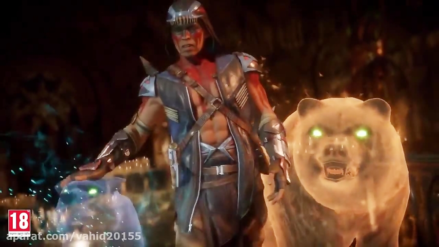 گیم پلی شخصیت Nightwolf در بازی مورتال کمبت Mortal Kombat 11